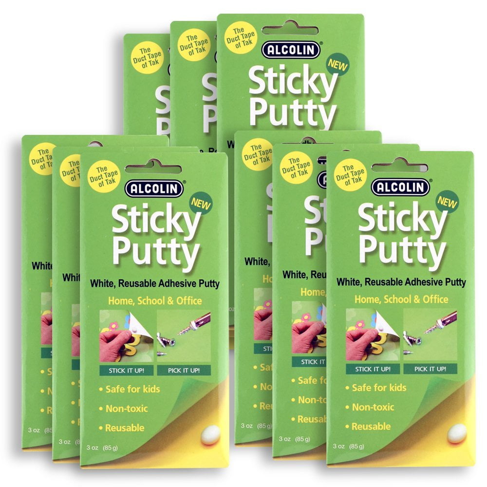 Sticky putty trubezy