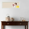 thumbnail image 3 of PinPix 36x12 Custom Cork Bulletin Board Desert Pastel Poster Board Has a Fabric Style Canvas Finish, Framed in Desert Pastel, by ArtToFrames (PinPix-1815), 3 of 5