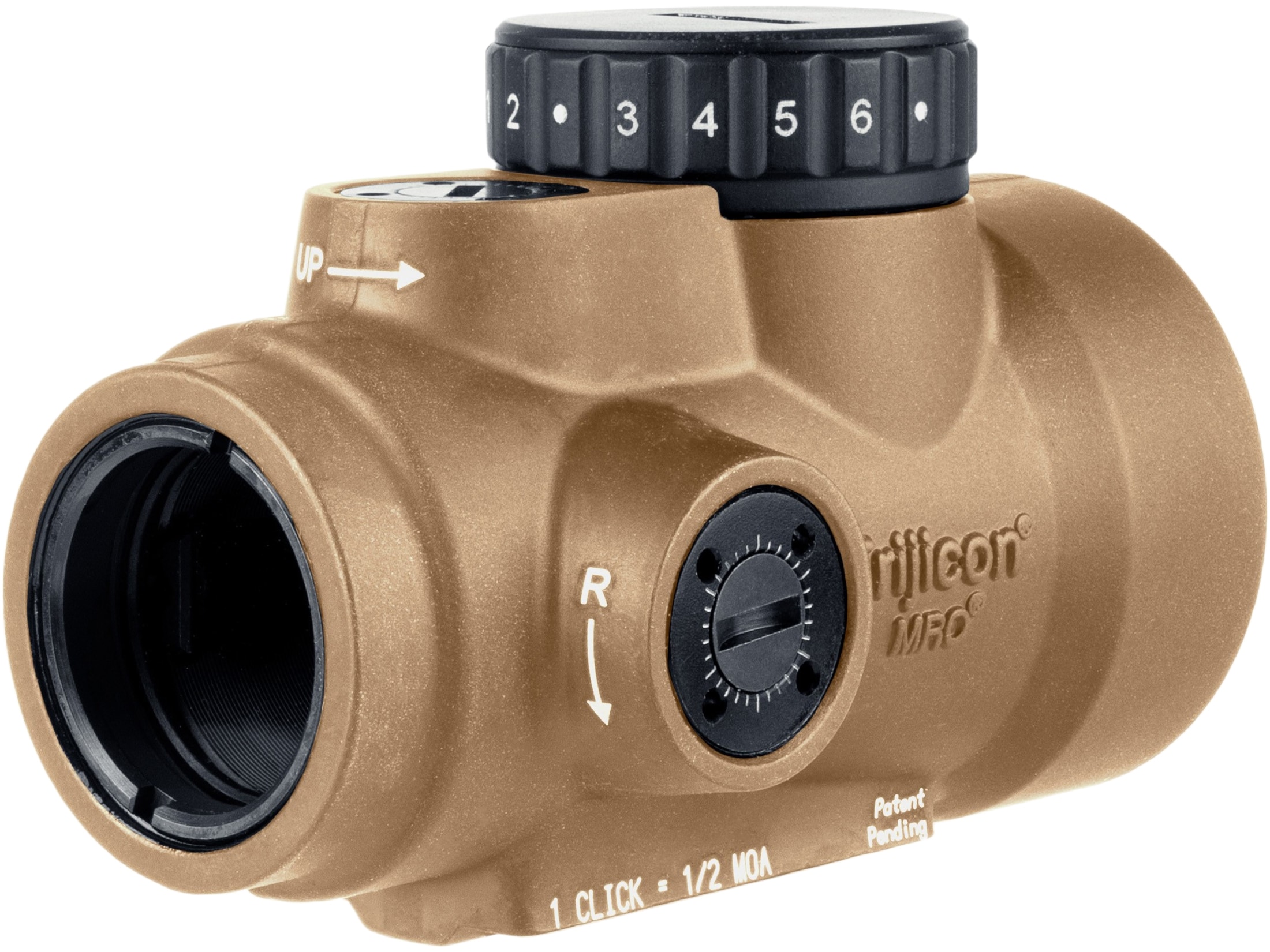 Trijicon MRO SD Green Dot Sight Green 2 MOA Reticle Coyote Brown Anodized