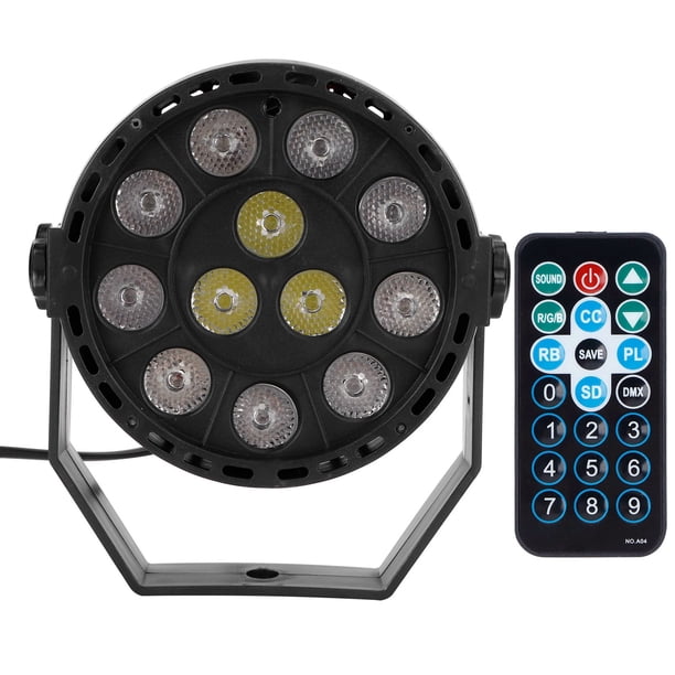 Luz De Fiesta, Control De Sonido De Luz De Escenario Resistente Y Duradera Con Control Remoto Para Bares Para Bodas Para Banquetes
