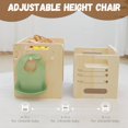 thumbnail image 2 of Set de mesa y silla de destete Montessori para niños pequeños, 2 of 7