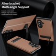thumbnail image 2 of for Samsung Galaxy Z Fold 7 Case with Stand, Luxury Leather   Hard PC Shell Shockproof Hinge Protection, Slim Fit Scratch Resistant Flip Cover for Samsung Z Fold 7,Blue, 2 of 12