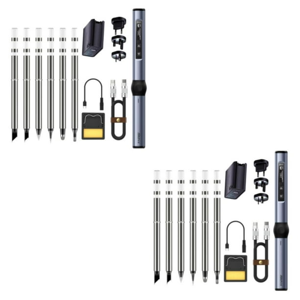 Kenally Soldador eléctrico portátil para soldar fácilmente soldador portátil duradero y duradero Type6 NO6