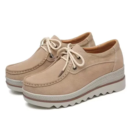 

Winter Platform Loafers Shoes Faux Suede Moccasins Loafer Comfort Low Top Shoes Women‘s Footwear