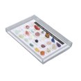 thumbnail image 1 of Collection de Roche pour Enfants, Boîte de Collection Éducative de Roche et de Minéraux Amusante et Attrayante Trousse Éducative de Science des Roche avec Vitrine Transparente Excellent Cadeau STIM pour Garçons Filles, 1 of 7