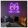 thumbnail image 2 of Letrero De Neón LED Con Forma Gato, Ideal Para Decorar La Pared Tu Habitación, El Hogar, Tiendas Mascotas, Salas Juegos, Bares 45cm, 2 of 3