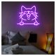 thumbnail image 2 of Letrero De Neón LED Con Forma Gato, Ideal Para Decorar La Pared Tu Habitación, El Hogar, Tiendas Mascotas, Salas Juegos, Bares 45cm, 2 of 3