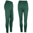 thumbnail image 7 of 3 Pack Plus Size Leggings for Women,High Waisted Tummy Control Yoga Pants for Workout Dark Green 2XL, 7 of 7