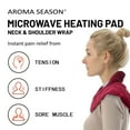 Microwavable Heating Pad Wrap for Neck and Shoulders to Relieve Pain