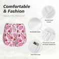 thumbnail image 6 of Lsque Strawberry Popsicle Printed Women's Running Shorts with Liner Pockets,Elastic Quick Dry Workout Athletic Gym Yoga Shorts,Womens High Waist Shorts-Large, 6 of 9