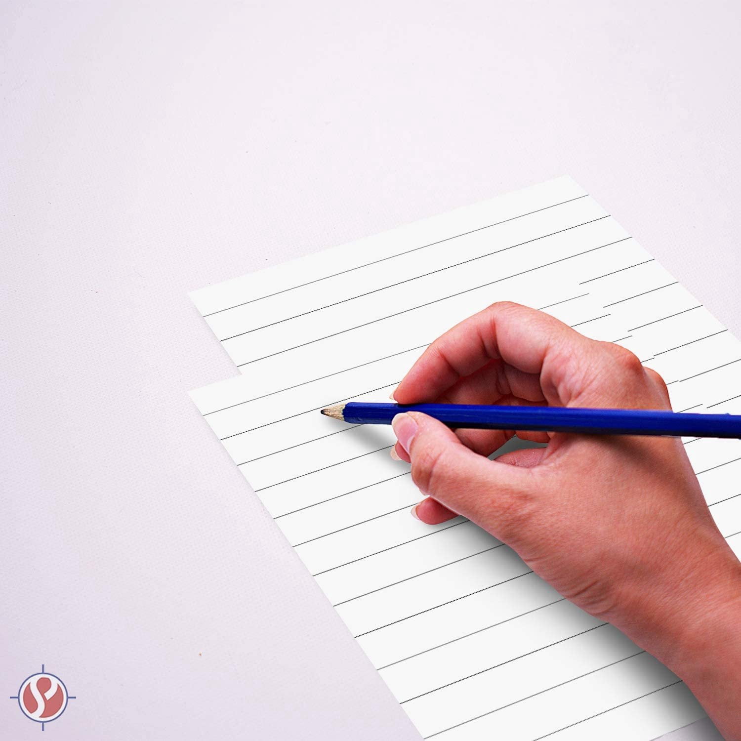 White Memo Pads with Black Lines – Great for Taking Notes, Reminders, to-do Lists Medium Weight 24lb Bond Paper | 50 Sheets per Pad, 10 Pads per Pack | 8.5 x 5.5 Inches