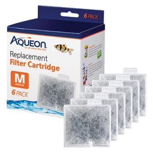 Aqueon Replacement Filter Cartridges Medium, 6 Pack