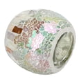 thumbnail image 4 of Portavelas de vidrio de mosaico ANGGREK Diseño redondo, 4 of 7