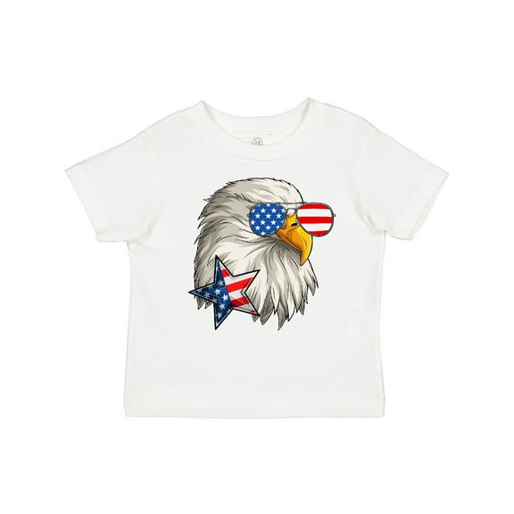 Inktastic USA Patriotic Eagle July 4th American Boys or Girls Toddler T-Shirt