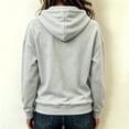 thumbnail image 5 of Stralyhd Women's Casual Long Sleeve Zip Up Hooded Sweatshirt Lightweight Hoodies Jacket with Pocket Year Round Basic Wardrobe Light Gray M, 5 of 7