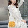 thumbnail image 4 of JAHH Small Shoulder Bag with Removable Straps Cross Body Clutch Purse Handbag for Women Handbags Crescent Purse Fashion Style Solid Color Tassel Leather Messenger Bag, 4 of 9
