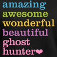 thumbnail image 3 of CafePress - Amazing Ghost Hunter T Shirt - Women's V-Neck Dark T-Shirt, 3 of 4