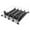 Black, variant on Beverage Pusher for Refrigerator and Freezer 4 Pack Automatic Can and Bottle Shelf Organizer with Spring Mechanism