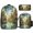 Color, variant on Fantastical Garden Palace 3Set Bags for TeenCasual Women Backpack Bookbag for Student