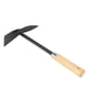 thumbnail image 3 of Wooden Handle Metal Hand Garden Tool Digging Hoe,black, 3 of 5