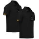 thumbnail image 1 of Camisas Polo para Hombre de 2 Paquetes de Manga Corta Rendimiento Camiseta Deportiva Golf Camisa Táctica Color Negro Puro, 1 of 5