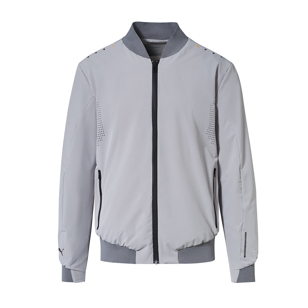 Puma Porsche Design Men's Perforated Zip Up Lightweight Jacket Grey XL -  Walmart.com