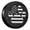 Black American Flag Pet Paw, variant on KAKALAD Vintage American Flag 01 Spare Tire Cover Universal Vehicle Accessories Buckle Car Tools 14”in