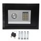 thumbnail image 2 of Gabinete De Seguridad Para El Hogar, Función De Alarma De Caja Fuerte Digital De Desbloqueo De Contraseña Y Llave De Alta Dureza Para Almacenar Tarjetas De Billetes De Joyería, 2 of 7