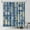 Blue Tiles, variant on Blue and Yellow Tiles Shower Curtain Modern Retro Textures Morocco Mosaic Portuguese Mediterranean Shower Curtain for Bathroom Decorations Bathtub Set with Hooks 72x72in