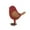Red, variant on Elainilye Resin Rattan Bird Figurine, Boho Animal Statue Decor, Tropical-Themed Accent for TV Cabinet, Desk, or Garden-Inspired Spaces