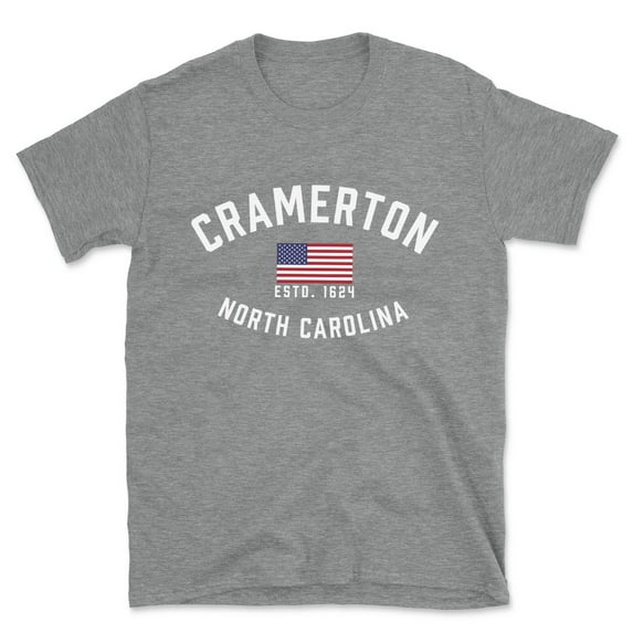 Cramerton North Carolina Patriot Men's Cotton T-Shirt