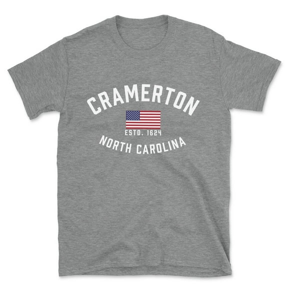 Cramerton North Carolina Patriot Men's Cotton T-Shirt