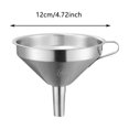 thumbnail image 3 of Outdor Stainless Steel Funnel With – Reusable Fine Mesh For Home & Kitchen, 3 of 5