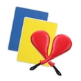 thumbnail image 3 of Juego de 4 piezas de entrenamiento de taekwondo, kit de práctica de artes marciales, almohadillas de golpeo para kickboxing Rojo Amarillo Azul, 3 of 9