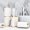 White, variant on Vikakiooze 2023 Wiper Toothbrush Holder Center For Toothpaste, Electric Toothbrush, Water Flosser, Bathroom Countertop Organizer Travel Toothbrush Toothpaste Storage