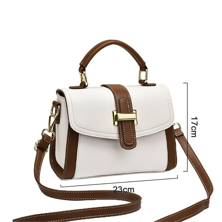 Crossbody Purse for Women Shoulder Bag Soft Leather Waterproof Fashion  Handbag Small Upgrade,khaki，G130462