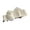 Beige, variant on Women Hair Clip Anti-slip Teeth Three-Dimensional Bow Design Strong Grip Hair Claw Satin Texture Ponytail Holder Versatile Hair Accessory