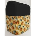 thumbnail image 1 of Quilted Sunflowers Cover Compatible with Sunbeam Mixmaster (Black), 1 of 1