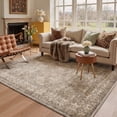 thumbnail image 3 of KUETH 2.5X10 Vintage Runner Rug Machine Washable Rugs for Living Room, Non Slip Flat Pile Rug with Rubber Backing, Boho Rug for Entryway Hallway Kitchen and Corridor, 3 of 4