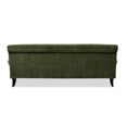 thumbnail image 4 of Olive Green Performance Velvet 3-Seater / Sturdy Plywood Frame for Strength, 4 of 6