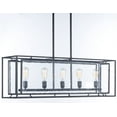 thumbnail image 4 of Maxim 21677CDBK-BUI Era 5-Light Pendant with Bulbs, Black, 4 of 7