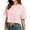 0624liPink, variant on Wang6 Women Cropped Loose Fit T Shirts Summer Womens Short Sleeve Tops Ladies Causal Solid Going out Tees Shirt 0624liYellow XL