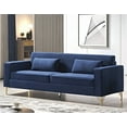 thumbnail image 6 of Modern Velvet 85.8" 3-Seater Sofa with Classic Appeal and Luxurious Softness, Easy to Maintain, 6 of 16