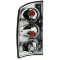 thumbnail image 3 of Spec-D Tuning Black Tail Lights Compatible with 2002-2006 Dodge Ram 1500/2500/3500, Left + Right Pair Assembly, 3 of 7