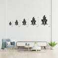 thumbnail image 4 of The Witch Is In Halloween Themed Laser Cut Solid Steel Decorative Home Accent Wall Sign Hanging, 4 of 6