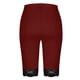 thumbnail image 4 of Karight Plus Size Slip Shorts for Women Soft Modal Short Leggings Lace Shorts Under Dresses Mid Thigh Leggings Pants, 4 of 4
