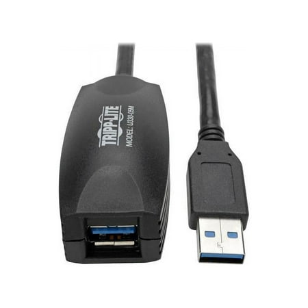 UPC: 0037332173492 | Tripp Lite USB 3.0 SuperSpeed A/A Active Extension Cable 16 U330-05M