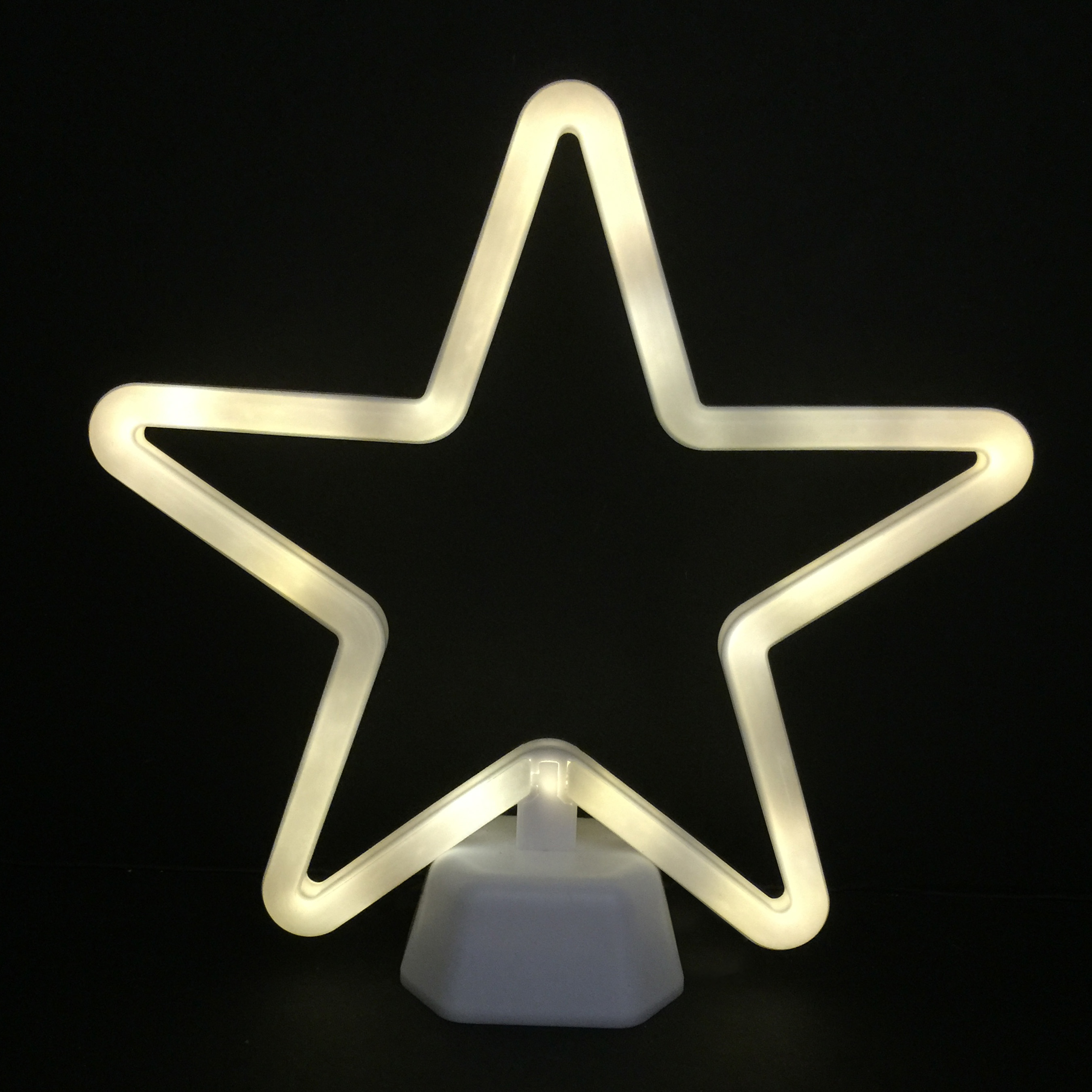 star shaped table lamp