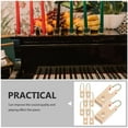 thumbnail image 5 of GOOHOCHY Khaki Wooden Trusses 10Set for Piano Components and Musical Instruments Repair, 5 of 5