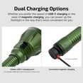 thumbnail image 4 of OLIGHT Javelot Turbo 2  1800 Lumen Rechargeable Tactical Flashlight with Long-Range 4921ft Throw, Dual-Switch Light with Wireless Remote 8M Control(Balck), 4 of 9